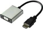 VALUE Adapterkabel HDMI zu VGA+3,5mm-Audio (Stereo) 12.99.3119