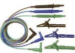 Cliff CIH29915 Sicherheits-Messleitungs-Set Stecker 4 mm Pr&uuml;fspitze 1.50 m Blau,