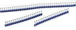 Jokari T60125 Aderendh&uuml;lse 2.5 mm&sup2; Blau 400 St.