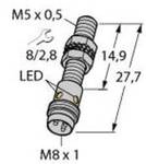 Turck Induktiver Sensor b&uuml;ndig PNP, Schlie&szlig;er BI1-EG05K-AP6X-V1331 4609766