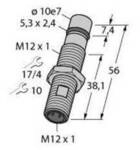 Turck Induktiver Sensor b&uuml;ndig PNP, Schlie&szlig;er BID1,5-G120KK-AP6-H1141 1682001