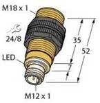 Turck Induktiver Sensor b&uuml;ndig PNP, Wechsler BI5U-S18-VP6X-H1141 100000776