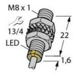 Turck Induktiver Sensor b&uuml;ndig NPN, Schlie&szlig;er BI2-EG08K-AN6X 4669500