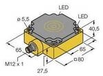 Turck Induktiver Sensor nicht b&uuml;ndig PNP, Wechsler NI75U-CP80-VP4X2-H1141...