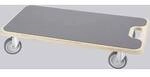 d&ouml;rner + helmer 290714 Stabil Duo-Soft Transportroller Traglast (max.): 200 kg...