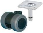 d&ouml;rner + helmer 761340 761340 Doppelrollen Rad-Durchmesser: 35 mm Tragf&auml;higkeit