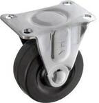 TOOLCRAFT TO-5137890 Bockrolle mit Anschraubplatte 50 mm Gummi Tragf&auml;higkeit...