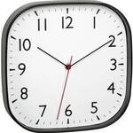 TFA Dostmann 60.3076.01 Quarz Wanduhr 27.9 cm x 4.9 cm x 27.9 cm Schwarz