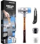 Halder SIMPLEX-Plusbox Starterkit Alu 3113s004 Schonhammer weich, mittelhart...