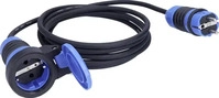 AS SCHWABE 62323, AS Schwabe 62323 Strom Verl&auml;ngerungskabel 16 A Schwarz/Blau 25 m