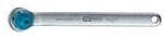 KS Tools 160.0727 Bremsen-Entl&uuml;ftungsschl&uuml;ssel, extra kurz, 8 mm, blau
