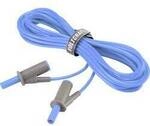 VOLTCRAFT MSB-501 Sicherheits-Messleitung Lamellenstecker 4 mm Lamellenstecker...