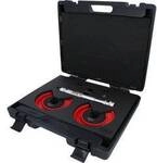 KS TOOLS Audi und Seat Teleskop-Centerspanner-Satz fr innenliegende Federn, 11-tlg