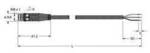 Turck 6629023 Sensor-/Aktor-Anschlussleitung 5 m Polzahl Sensoren: 3 1 St.