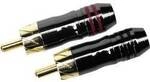 Sinuslive CS Cinchstecker [1x Cinch-Stecker - 1x offene Kabelenden]