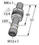 Turck Induktiver Sensor b&uuml;ndig PNP, Schlie&szlig;er BI2-EG08-AP6X-H1341 4602060