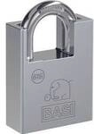 Basi 6160-6000 Vorh&auml;ngeschloss 60 mm verschieden schlie&szlig;end Silber