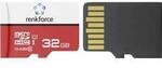 Renkforce RF-mSDHC-32GB microSD-Karte 32 GB Class 10, UHS-Class 1, UHS-I inkl.