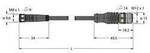 Turck 6627139 Sensor-/Aktor-Steckverbinder, konfektioniert 3 m Polzahl Sensoren: 3 1
