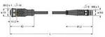 Turck 6626732 Sensor-/Aktor-Steckverbinder, konfektioniert M12 0.30 m Polzahl