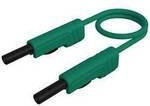 Hirschmann Test & Measurement MLB 100/1 V gn Messleitung Lamellenstecker 4 mm