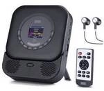 August SE15B MP3-Player Schwarz Bluetooth&reg;, Lautsprecher
