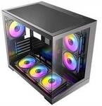 ANTEC CX M3 ARGB B PC Case, Mini-Tower microATX, schwarz 0-761345-10334-3