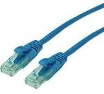 ROLINE RECYCLED MATERIAL ROLINE RM Patchkabel Cat.6A UTP, blau, 15 m 21.45.3148