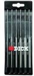 Dick 21601420 Nadelfeilen-Satz 140, 6-tlg in Plastiktasche L&auml;nge 140 mm 1 Set