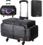 Ikarao Trolley IKARAO-X1-TROL (L x B x H) 29 x 51 x 27 cm Schwarz, Silber
