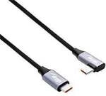Akyga USB-Kabel USB 2.0 USB-C&reg; Stecker, USB-C&reg; Stecker 0.30 m Schwarz...