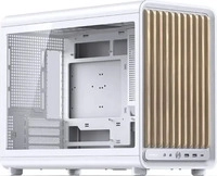 JONSBO D33 WD/White, Jonsbo D33 Wood Micro-Tower PC-Geh&auml;use Wei&szlig;, Holz