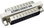Value Seriell Adapter [1x D-SUB-Stecker 25pol. - 1x D-SUB-Stecker 25pol.] Silber