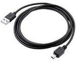 Akyga USB-Kabel USB 2.0 USB-A Stecker, USB-Mini-B Stecker 1.80 m Schwarz...