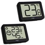 TFA Dostmann Thermo-/Hygrometer Schwarz 95.2020.01