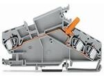 WAGO 282-866 Durchgangsklemme 8 mm Zugfeder Belegung: L Grau 20 St. Package
