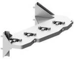Siemens 8PQ40000BA32 SIVACON S4 Feldverteilschienenhalter gestaffelt, 2x 30x10mm