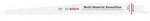 Bosch Accessories 2608659249 Multi Material Demolition S1111DF Blatt, 1,25 x 19 x