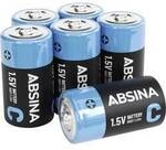 Absina Baby (C)-Batterie Alkali-Mangan 6000 mAh 9 V 6 St. 401041-6