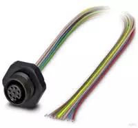 Phoenix Contact 1436369 Sensor-/Aktor-Einbausteckverbinder M12 Buchse, Einbau...