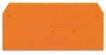 WAGO 280-309 Abschluss- und Trennplatte Orange 100 St.