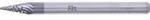 PFERD TOOLS 21214084 Fr&auml;sstift L&auml;nge 37 mm Produktabmessung, &Oslash; 3 mm Arbeits-L&auml;nge