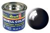 Revell Emaille-Farbe Schwarz (glänzend) 07 Dose 14 ml 32107G