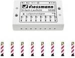 Viessmann Modelltechnik 5040 H0 8er Set Warnbalken mit Blinkschaltung Funktionsmodell