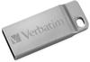Verbatim Metall-Gehäuse USB-Stick 64 GB Silber 98750 USB 2.0
