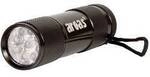 Arcas Alu 9 LED ARCAS 9LED+3XAAA LED Mini-Taschenlampe batteriebetrieben 65 g