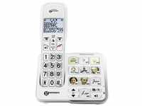 Geemarc AMPLIDECT 295-2 Schnurloses Seniorentelefon Anrufbeantworter Beleuchtetes