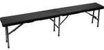 Perel imitation rotin Camping Bank Schwarz FP160R Belastbarkeit (Gewicht) (max.) 600