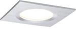 Paulmann LED-Bad-Einbauleuchte 3er Set 18 W Aluminium (gedreht) 93895