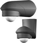 Grothe 94535 Aufputz PIR-Bewegungsmelder 360 &deg; Relais Schwarz IP55